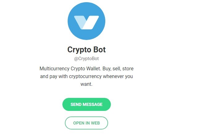 Проект в Телеграм Cryptobot