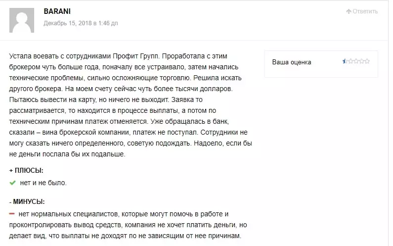 Отзывы о Profit Group