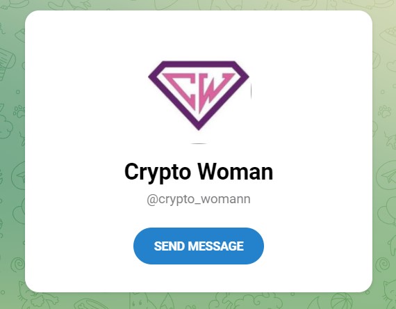 Телеграм-канал Crypto Women