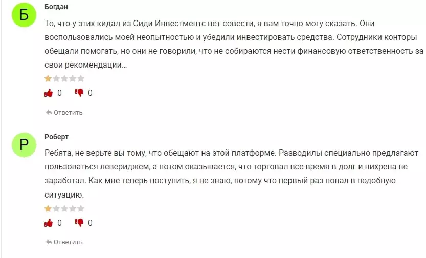 CD Investments отзывы