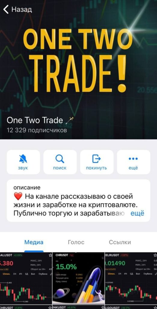 Проект в телеграмме Alina Onetwo