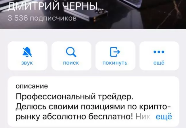 Описаник канал Дмитрия Чернышева