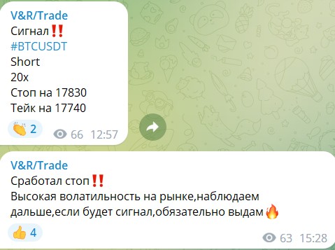 V&R Trade телеграм