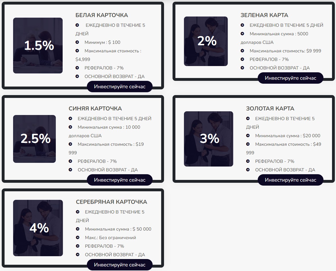 Sincere Systems Group LTD инвестиционные планы