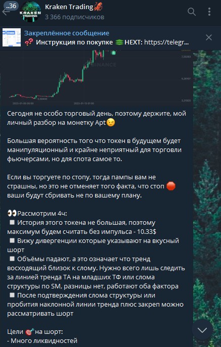 Kraken Trading обзор токена