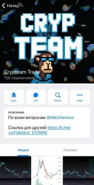 Crypteam Trade телеграмм