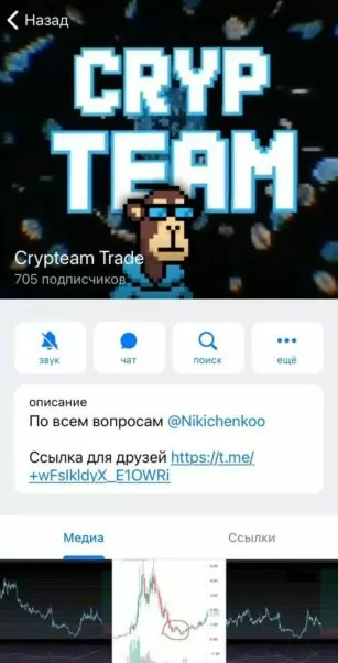 Crypteam Trade телеграмм