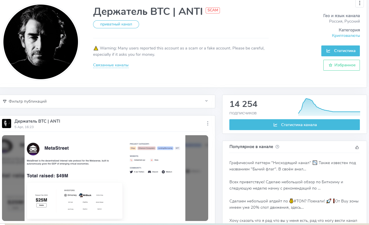 держатель btc anti