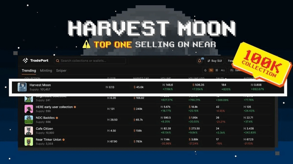 harvest moon nft