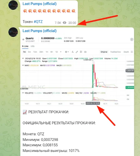 Last Pumps Телеграмм отзывы