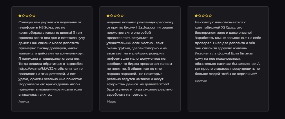 Х5 Сдхсс