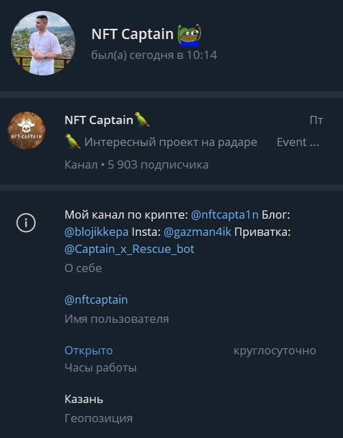 нфт капитан