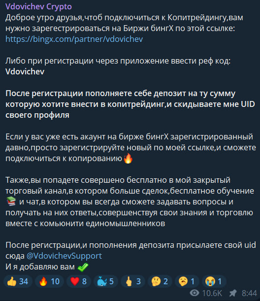 vdovichev crypto отзывы